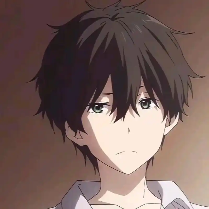 动漫 #头像 折木 - 抖音