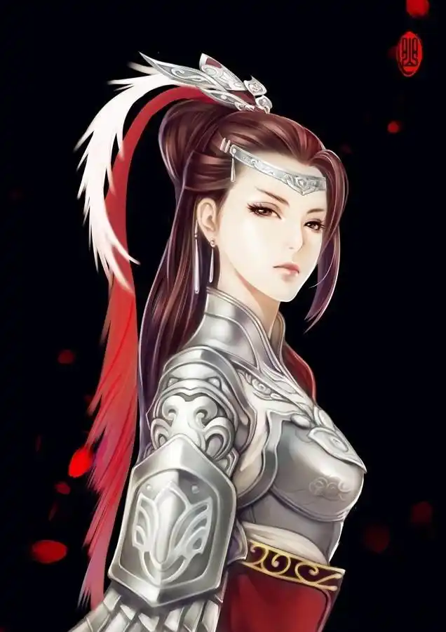 114谁说女子不如男二次元霸气十足的古风女将军组图来袭