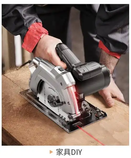 电锯家用 免油锯伐木锯木工锯大功率木材切割机木工手持砍树砍柴木机