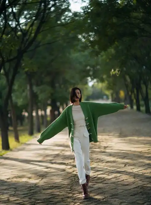 大表姐刘雯秋日穿搭学习