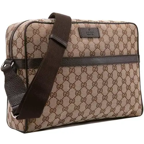 gucci/古驰男士帆布单肩斜挎包449173 ky9kn 9886