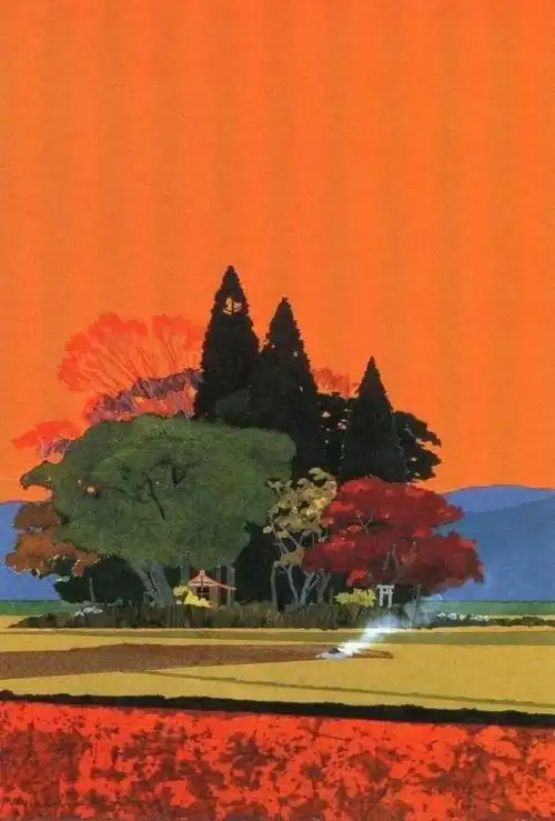 日本艺术家内田正泰uchidamasayasu的撕纸拼贴画