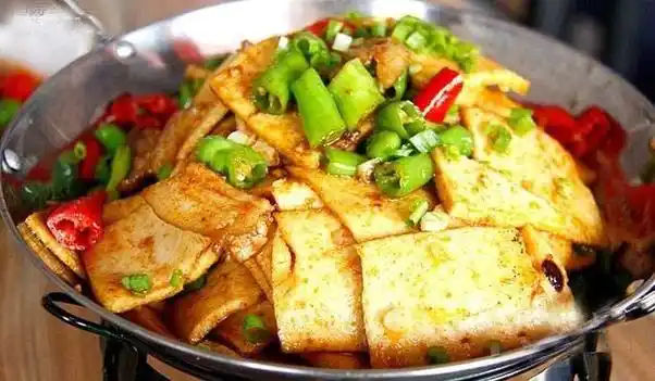 干锅千叶豆腐,香辣美味,超级下饭