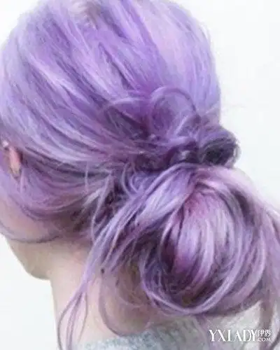 梦幻紫色头发图片盘点一同感受紫色系发型的盛宴