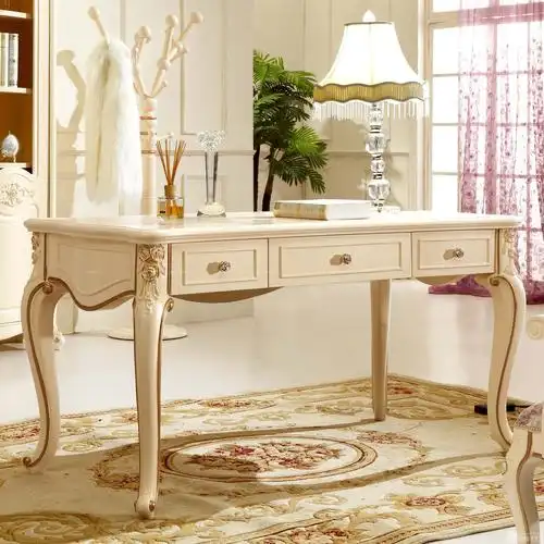 2021欧式风格写字台装修图片