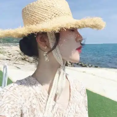 海边头像女生高清图片 高清好看的海边高清头像女生图片