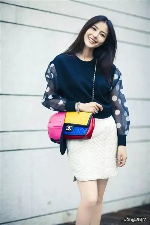 跟着高圆圆学穿搭,横竖都是个美