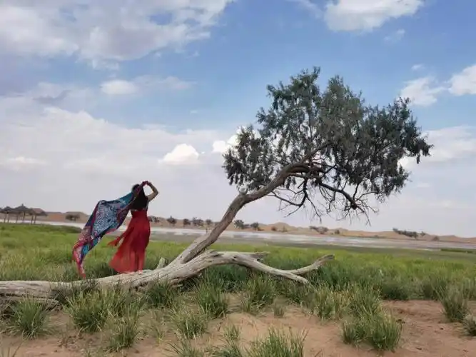 腾格里沙漠五湖穿越