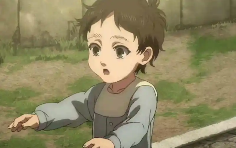 艾伦小时候太可爱了叭