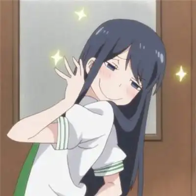 女卡通呆萌 希望所有的事都和长胖一样简单,女生头像图片-回车桌面