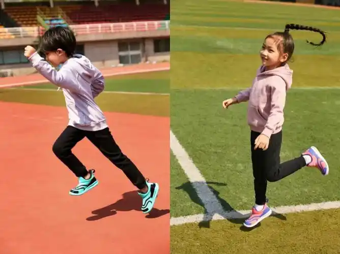 可爱的饺子妈妈包文婧也推荐了这款小海马运动鞋.