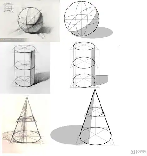 圆柱体透视rh-6-130
