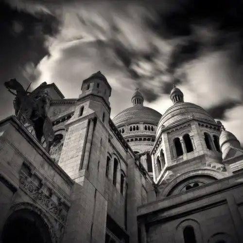 damien vassart黑白摄影:唯美的巴黎