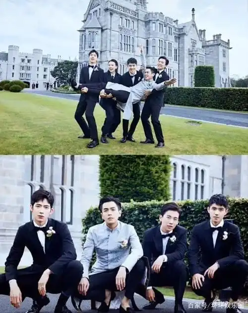 张若昀唐艺昕大婚前伴郎团集体外出,得知真相,网友:张若昀太抠