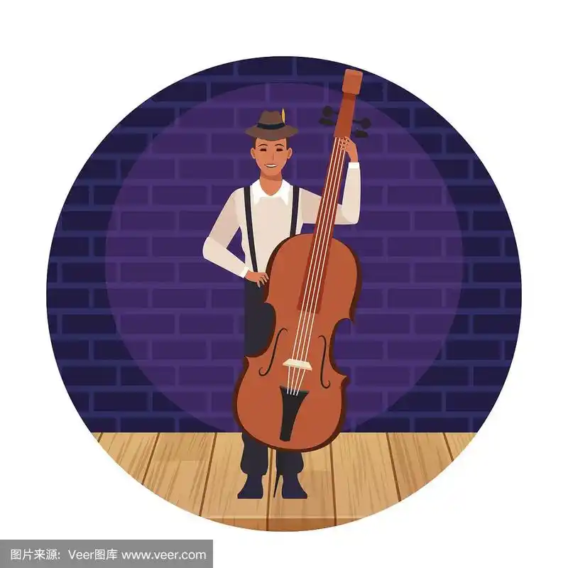 musician artist cartoon