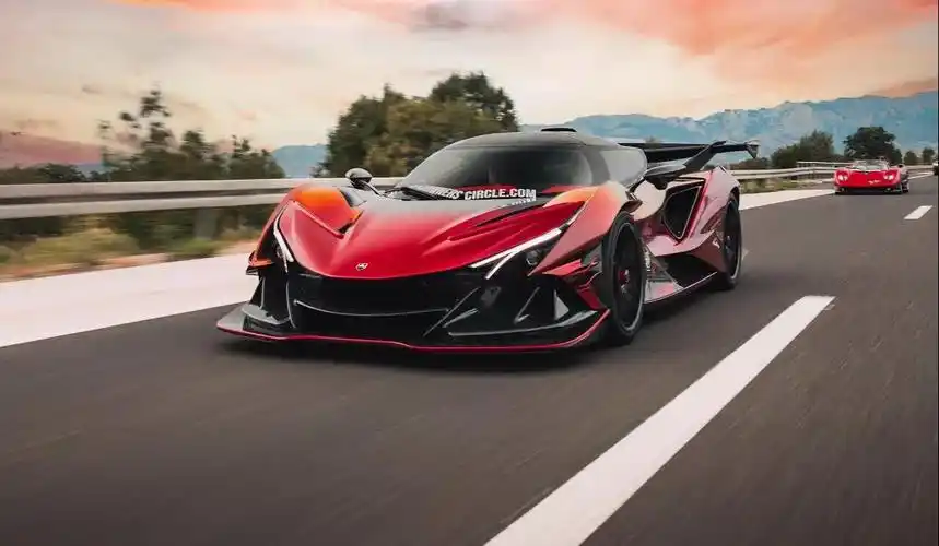 阿波罗(apollo)ie 红龙(7/10)#71008 -9,000转每分钟的尖叫v12引擎!