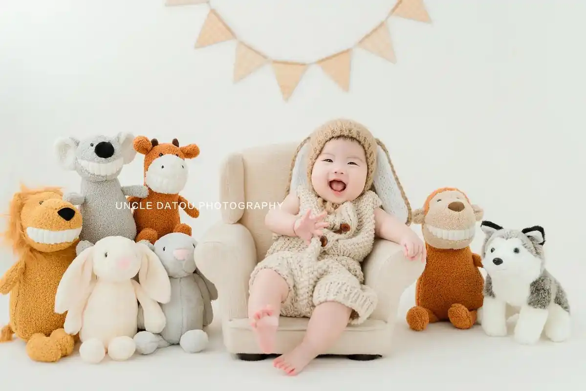 儿童摄影 #百天照 #客片分享 #宝宝照 #萌萌的小可爱  - 抖音