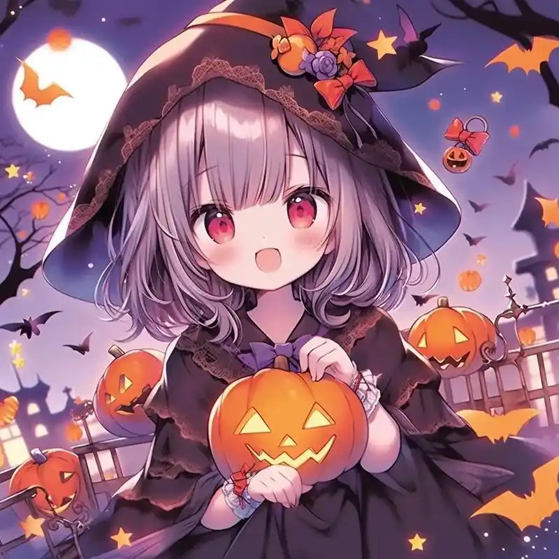 万圣可爱鬼头像来咯.#优质头像 #女生头像 #欢迎取图 #一 - 抖音