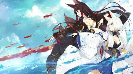 求碧蓝航线中加载界面的那张吃喝壁纸,要高清原图哦,可以的话最好附上