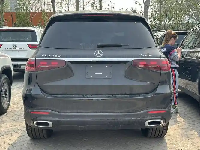 24款奔驰gls450加版满配黑棕天津港现车全国上牌最低售价