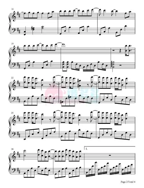 肖战《策马正少年》钢琴谱-简谱五线谱两版