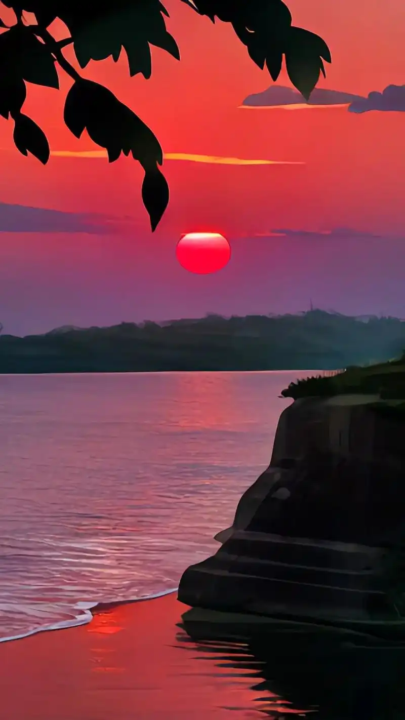 夕阳有晚霞为伴 芦苇随清风摇摆 而我想到这些时 突然好想知道 - 抖音