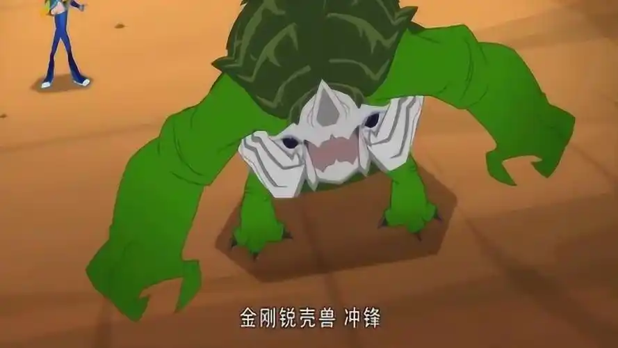 兽王争锋黑翼铠角兽被压在了石头下面好可怜它能逃出来吗