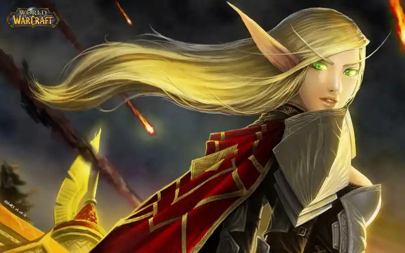 血精灵mm奎尔丹纳斯岛的黄昏