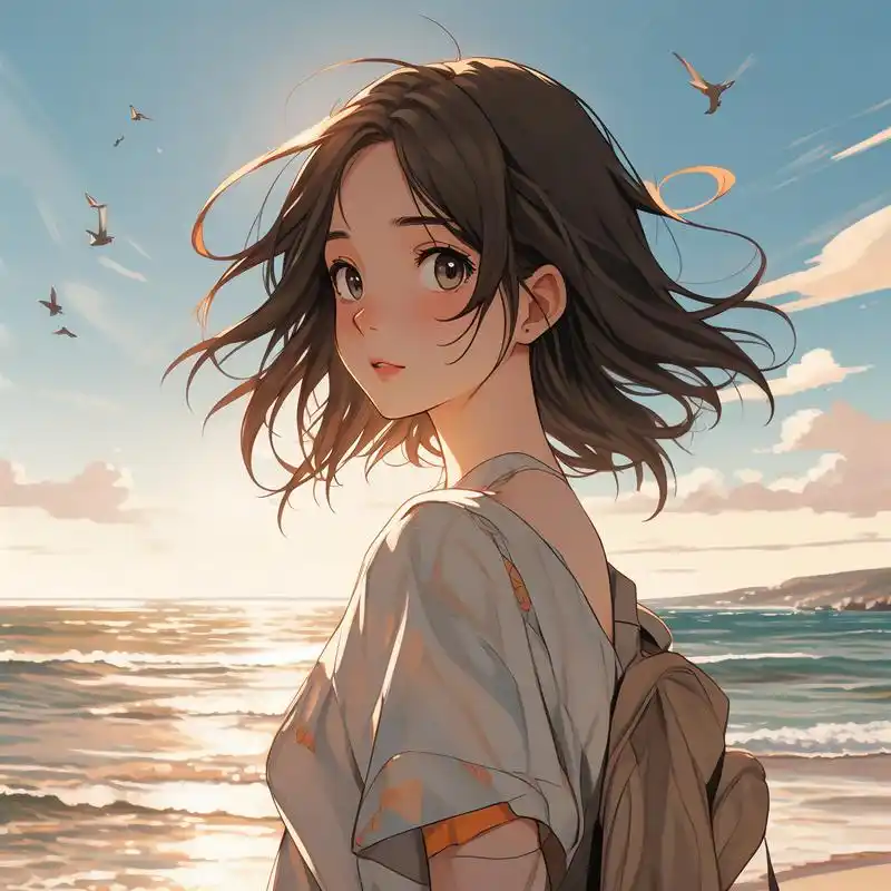 干净大方,氛围感背影头像98 谁能拒绝干净大方的背影头像呢?