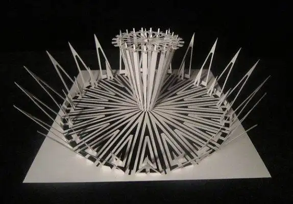 立体卡纸模型立体构成线构成手工创意diy作业比赛作品