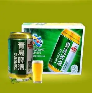 青岛啤酒清爽8度330