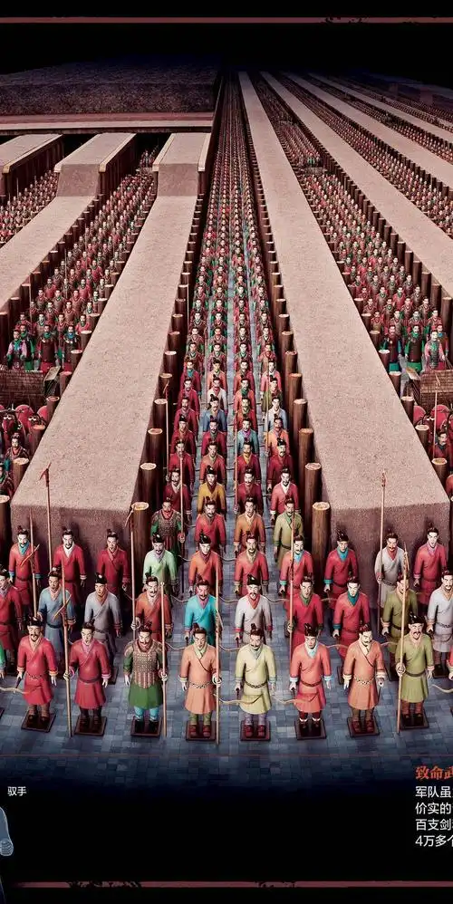 如何制作一个彩色的兵马俑