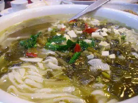 陕西省汉中市汉台区特色小吃——汉中浆水面