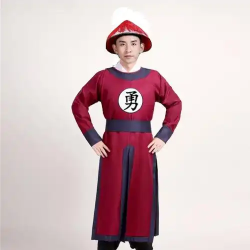 清朝官兵官差古装成人御前侍卫明朝轿夫捕快衙役衙门服士兵演出服