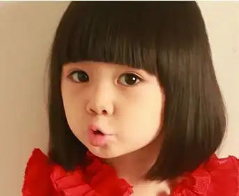 9一10女儿童短发发型,9岁儿童发型女短发100种