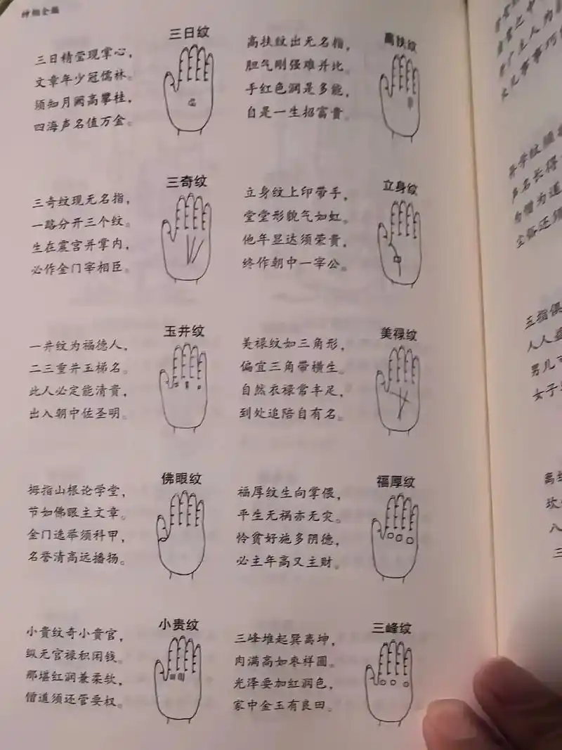 纤长者,性慈好施.短厚者,性鄙好取