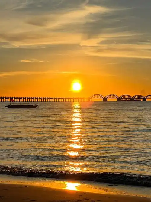 在涠洲岛遇见的那些绝美落日原图