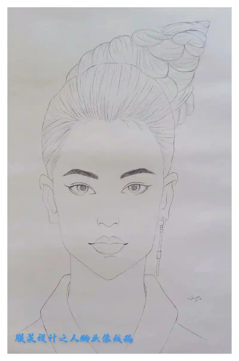 艺术 #画画 #人物肖像 #服装设计 #绘画过程 :服装设 - 抖音