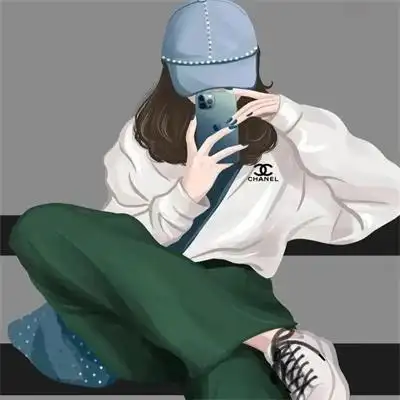 优质女生头像手绘可爱优雅精致女生手绘头像