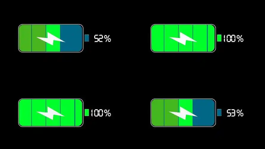 mg电池充电过程示意素材4k