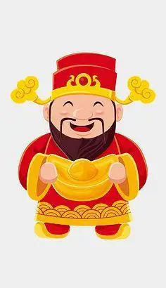 财神爷抱元宝简笔画可爱的财神爷简笔画怎么画人物头像简笔画财神爷简