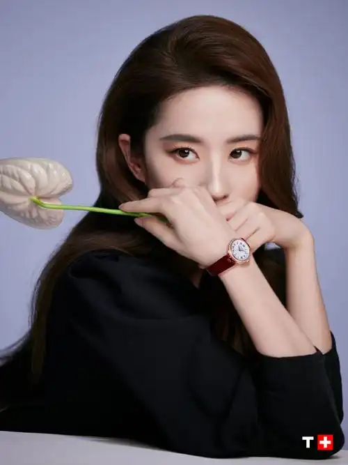 侧面,都闪闪发光生活之中,另有温柔浪漫天梭全球品牌代言人@刘亦菲