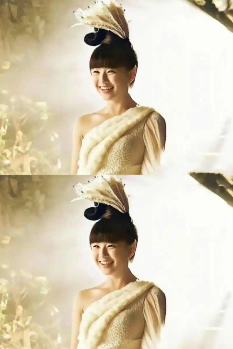 小彩旗版婴宁——灵动与纯真的魅力再现  每当回忆起那部《青丘狐传说