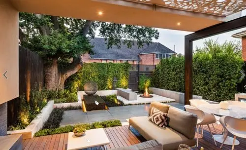 庭院设计:空间丰富,温馨精美的别墅洋房花园,6mx6m院子可参考