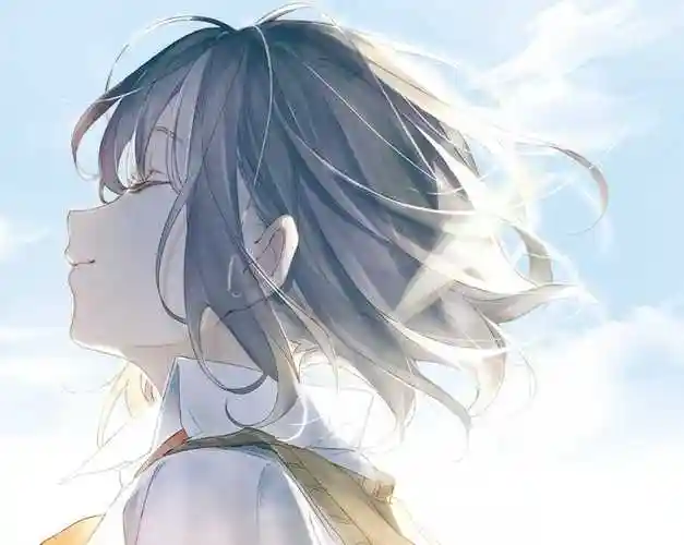 侧脸很好看的人物pixiv插画图片 | bobopic