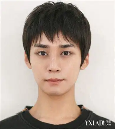 微斜的齐碎刘海男生发型大推荐 打造别样帅气的你