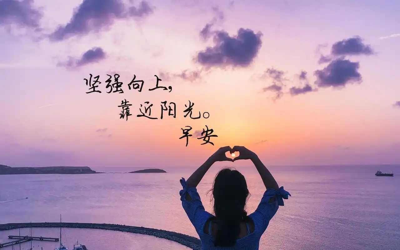 每天早安励志正能量心语,高清图片,电脑桌面-壁纸族