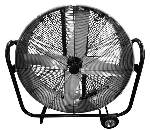 303642 高速工业滚动倾斜便携式金属鼓风扇