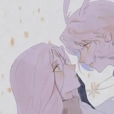 好看的情侣头像超暖治愈动漫图片