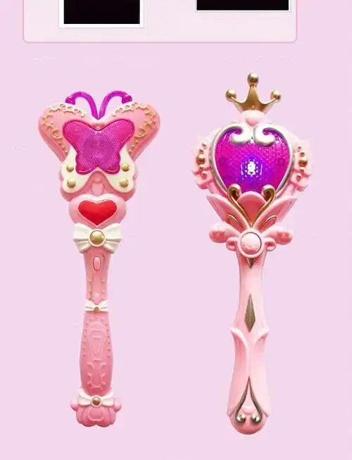 小魔仙魔法棒儿童巴拉拉公主皇冠仙女棒发光变身儿童玩具魔仙棒